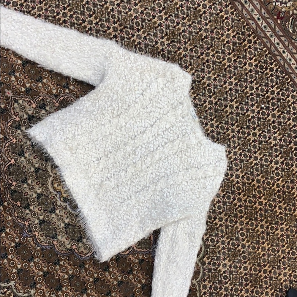 Fuzzy winter sweater. Never worn!